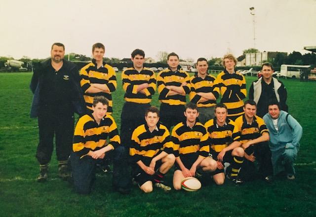 Mike as the Youth team manager in Pembroke Sevens
